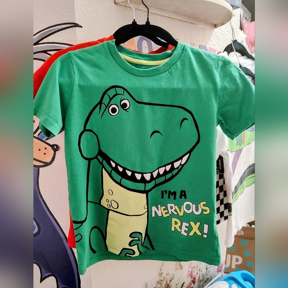 Bundle Of 6 Boys Size 8 Tees NWT NWOT & EUC Toy Story Marvel & MARIO - Picture 3 of 12